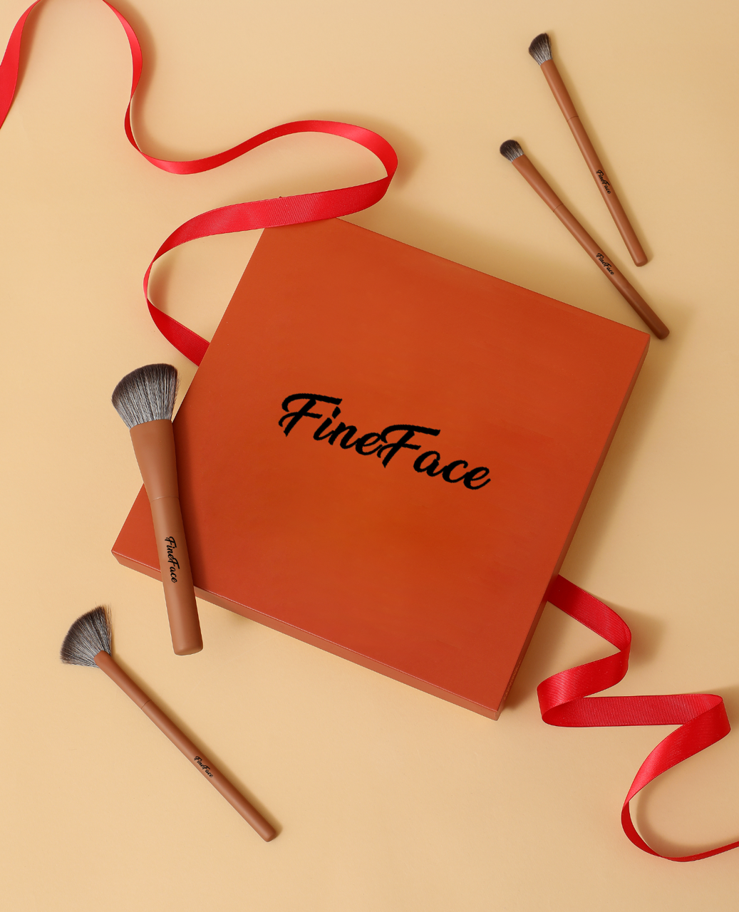 Premium 10-Piece Vegan Makeup Brush Set